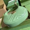 Replica Gucci GG Marmont Half-Moon-Shaped Mini Bag 699514