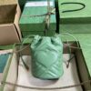 Replica Gucci Leather Gg Marmont Mini Bucket Bag 575163