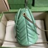 Replica Gucci Leather Gg Marmont Mini Bucket Bag 575163