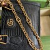 Replica Gucci GG Diana Lizard Mini Bag 675800