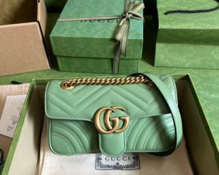 Replica Gucci Marmont MatelassÉ Mini Chain Shoulder Bag 446744