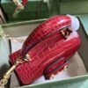 Replica Gucci Horsebit 1955 Top Handle Leather Mini Bag 703848