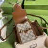 Replica Gucci Horsebit 1955 Canvas Phone Bag Messenger Shoulder Bag 625615