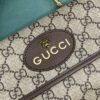 Replica Gucci Gg Coated Canvas Animalier Flap Belt Bag 489617