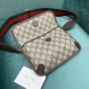 Replica Gucci Gg Coated Canvas Animalier Flap Belt Bag 489617