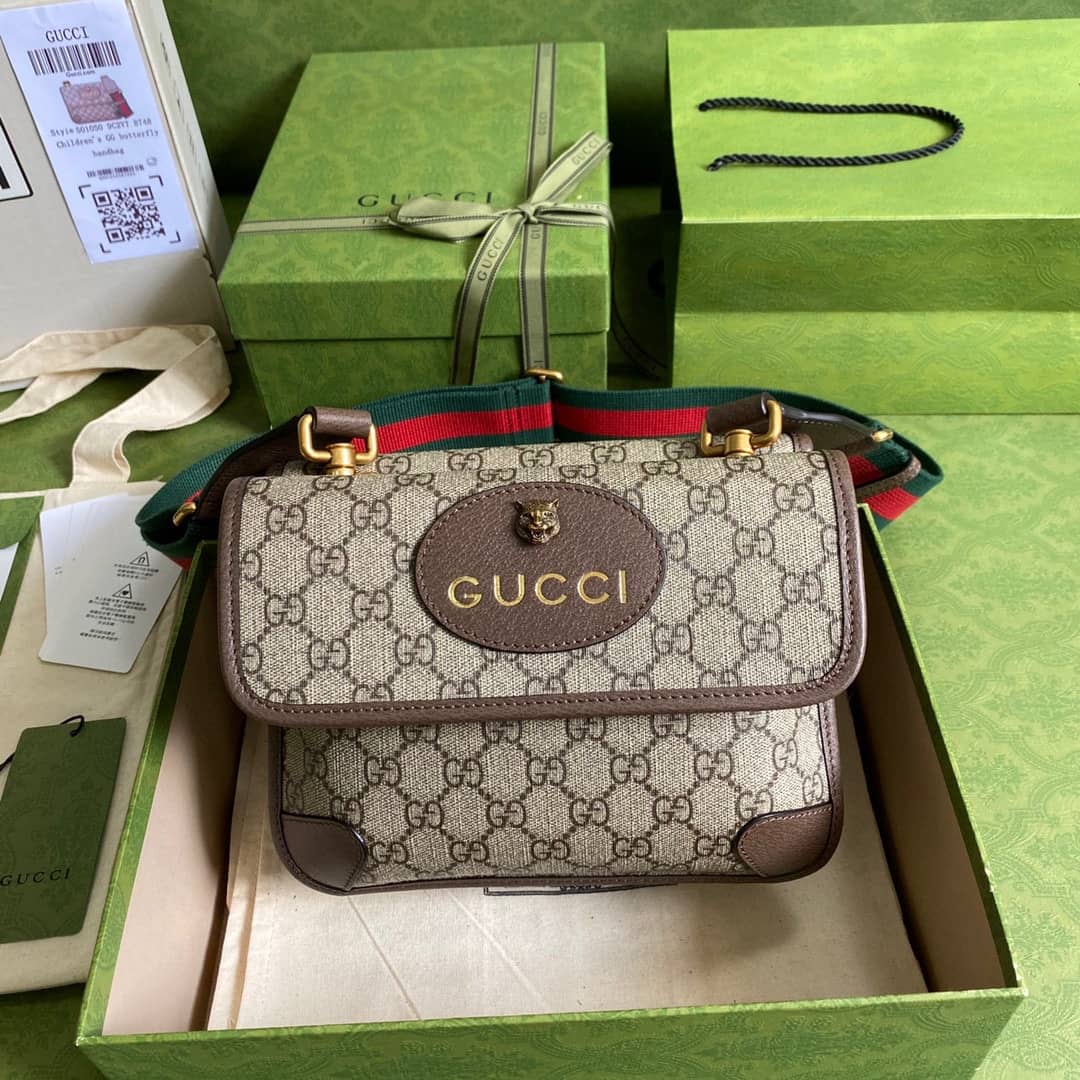 Replica Gucci Gg Supreme Neo Vintage Small Messenger Bag 501050