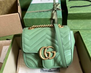 Replica Gucci GG Marmont Mini Shoulder Bag 739682