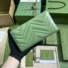 Replica Gucci Chevron Leather Gg Marmont Zip Around Wallet 443123