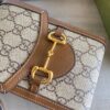 Replica Gucci Horsebit 1955 Canvas Phone Bag Messenger Shoulder Bag 625615