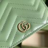 Replica Gucci Leather Gg Marmont Card Case Wallet 466492