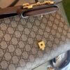 Replica Gucci Horsebit 1955 Medium Top Handle Chain Bag 702049