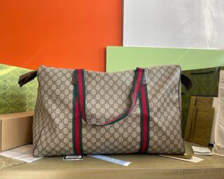 Replica Gucci Large Duffle Bag With Web 760152