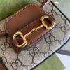 Replica Gucci Horsebit 1955 Strap Wallet 699760