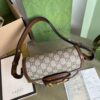 Replica Gucci Horsebit 1955 Mini Rounded Crossbody Bag 760191