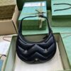 Replica Gucci GG Marmont Half-Moon-Shaped Mini Bag 770983