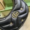 Replica Gucci GG Marmont Half-Moon-Shaped Mini Bag 770983