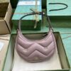 Replica Gucci GG Marmont Half-Moon-Shaped Mini Bag 770983