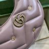 Replica Gucci GG Marmont Half-Moon-Shaped Mini Bag 770983