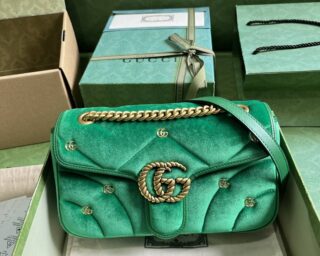 Replica Gucci GG Marmont Quilted Small Shoulder Crossbody Bag 443497