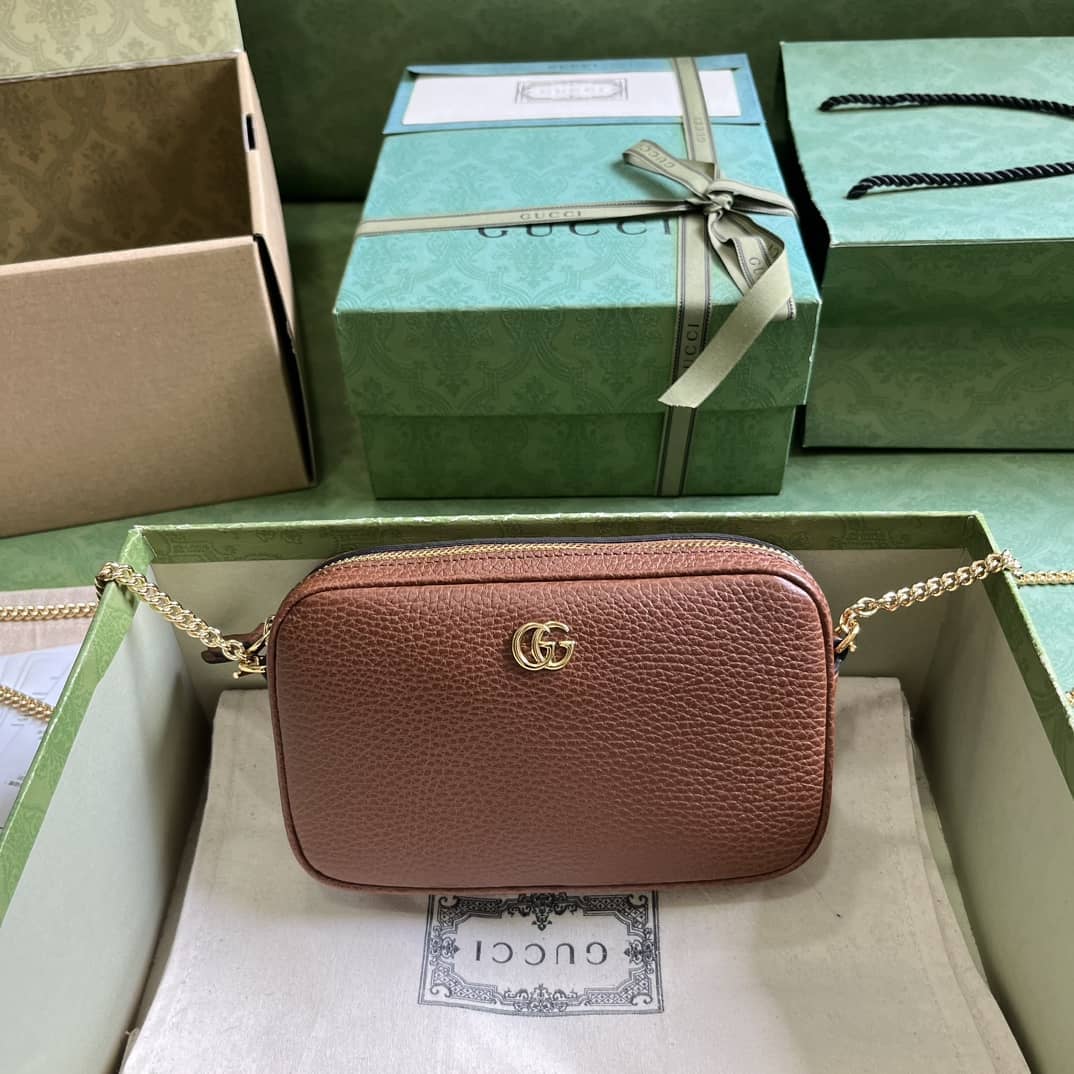 Replica Gucci GG Marmont Super Mini Shoulder Bag 772759