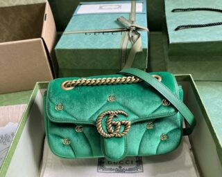 Replica Gucci Marmont MatelassÉ Mini Chain Shoulder Bag 446744