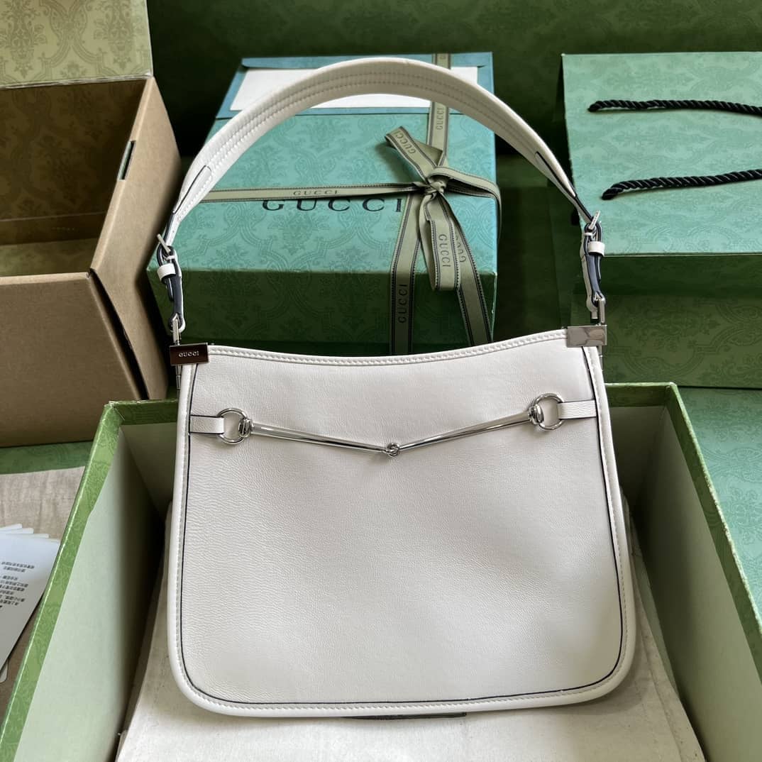 Replica Gucci Horsebit Slim Shoulder Bag 764191