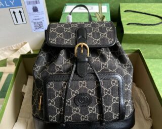 Replica Gucci Backpack With Interlocking G 674147