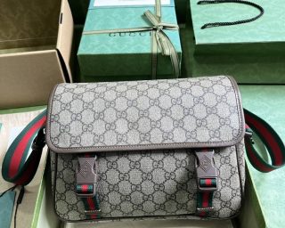 Replica Gucci GG Fabric Messenger Bag 760123