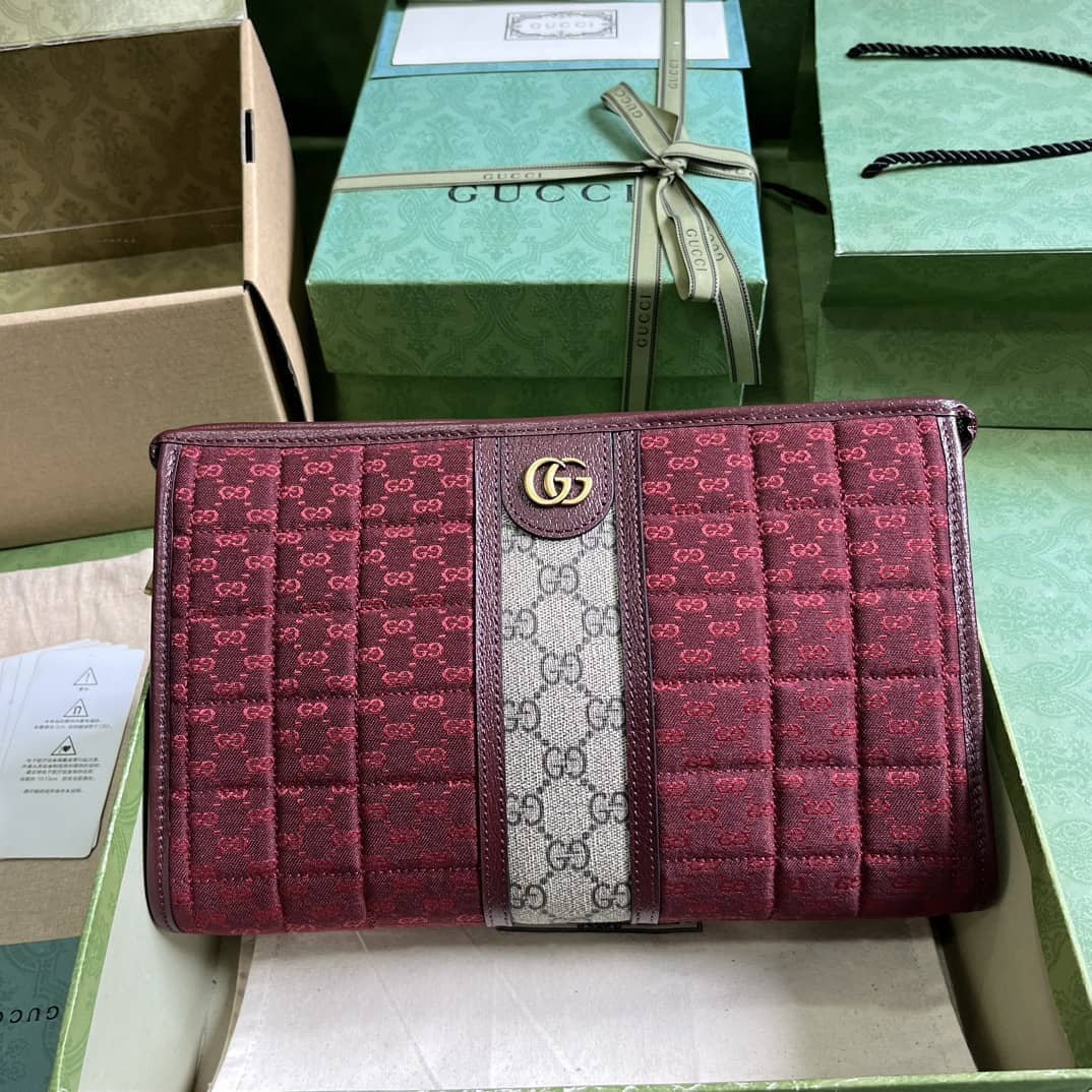 Replica Gucci Mini Gg Canvas Pouch 751912