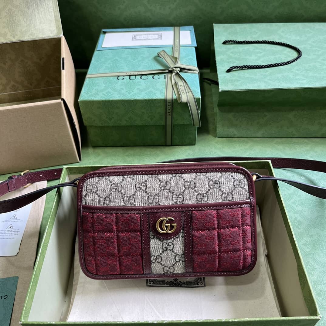 Replica Gucci Mini Gg Canvas Pouch 751912