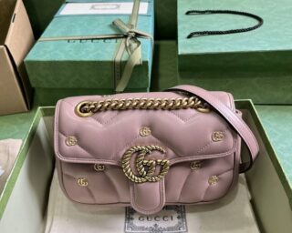 Replica Gucci Marmont MatelassÉ Mini Chain Shoulder Bag 446744