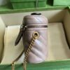 Replica Gucci GG Marmont Mini Top Handle Bag 699515