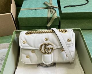 Replica Gucci Marmont MatelassÉ Mini Chain Shoulder Bag 446744