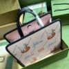 Replica Gucci Children Canvas Print Tote Bag 605614