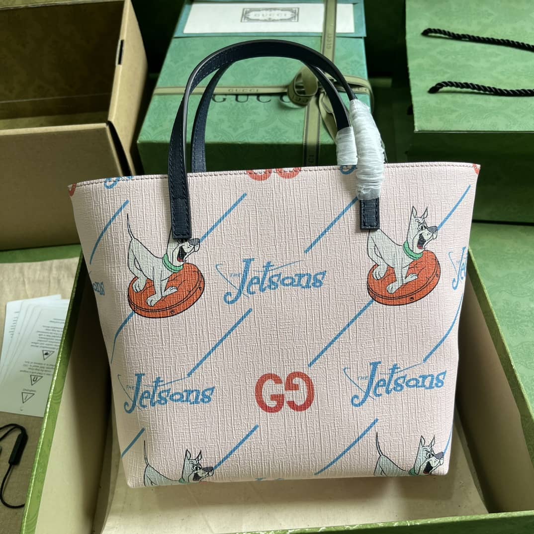 Replica Gucci Kids The Jetsons Printed Tote Bag 410812