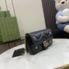 Replica Gucci GG Marmont Leather Mini Chain Shoulder Bag 768293