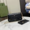 Replica Gucci GG Marmont Leather Mini Chain Shoulder Bag 768293