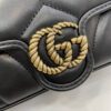 Replica Gucci GG Marmont Leather Mini Chain Shoulder Bag 768293