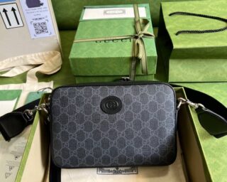 Replica Gucci Crossbody Bag With Interlocking G 703468