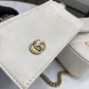 Replica Gucci GG Marmont Leather Mini Chain Shoulder Bag 768293