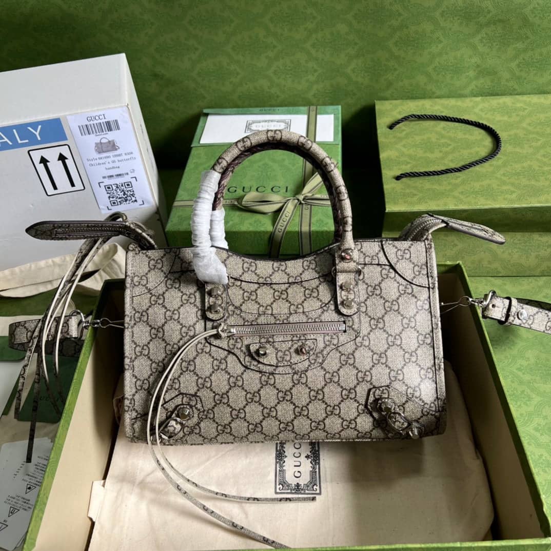 Replica Gucci X Balenciaga The Hacker Project Medium Classic Bag 681690