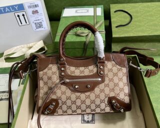 Replica Gucci X Balenciaga The Hacker Project Medium Classic Bag 681690