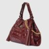 Replica Gucci Deco Leather Medium Tote Bag 746210