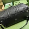 Replica Gucci GG Embossed Leather Duffle Bag 725282