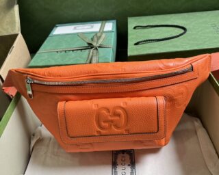 Replica Gucci GG Embossed Belt Bag 645093