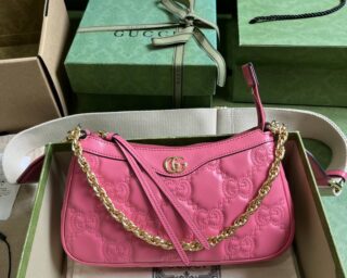 Replica Gucci GG Marmont MatelassÉ Leather Shoulder Bag 735049