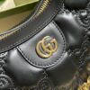 Replica Gucci GG Matelasse Half Moon Small Shoulder Bag 739709