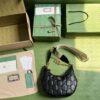 Replica Gucci GG Matelasse Half Moon Small Shoulder Bag 739709