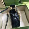 Replica Gucci GG Matelasse Quilted Mini Half Moon Chain Bag 739736