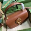 Replica Gucci Blondie Small Top Handle Leather Bag 735101